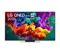 LG QNED evo AI MiniLED 55 pollici Serie QNED86B 55QNED86B6B, Smart TV 4K, Dolby Vision, Processore α8 Gen3, AI Magic Remote, webOS con Gemini e Copilot, Spessore 29,7mm, Motion Booster 288, TV 2026