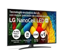 LG NanoCell AI 55NANO81A6A 139,7 cm (55 ) 4K Ultra HD Smart TV Wi-Fi Nero - Nouvo