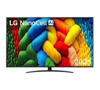 LG NANOCELL 2025 65NANO81A6A 164 cm 4K HDR10 60Hz Colori puri webOS 25