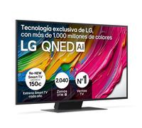 TV LG QNED 50QNED81A6A 50" 4K UltraHD 60Hz Smart TV WebOS HDR10 Dolby Digital Plus