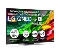TV LG QNED MiniLED 55QNED87A6B 55" 4K UltraHD 120Hz Smart TV WebOS Dolby Vision HDR10