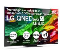 TV LG QNED MiniLED 65" 4K Ultra HD Smart TV WebOS WiFi Nero