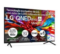 TV LG QNED MiniLED 65QNED92A6A 65" 4K UltraHD 120Hz Smart TV WebOS HDR10 Dolby Vision