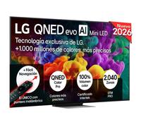 TV LG QNED MiniLED 75QNED86B6B 75" 4K UltraHD 144Hz Smart TV WebOS Dolby Vision