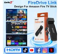 2025 Nuovo CarlinKit FireDrive Link per Amazon Fire TV Stick HD 4K Lite Aggiornamento online CarPlay a HDMI Adattatore Car Streaming Box FireDrive Link