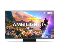 Philips Ambilight 65PUS8600 4K QLED Smart TV - Display 65" con P5 Perfect Picture Engine Ultra HD, Titan OS, Dolby Vision e Dolby Atmos Sound