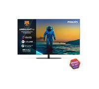 TV PHILIPS Ambilight 55OLED820, 4K UHD, OLED 139cm 55", Smart TV, Dolby Vision and Atmos, Google TV