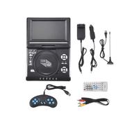 TV Portatile da 7,8 Pollici Lettore DVD per Auto da Casa HD VCD CD Lettore MP3 HD EVD con TV/FM/USB/Funzione di Gioco-Spina UE