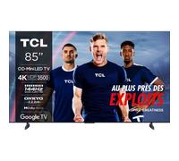 TV QD Mini LED Tcl 85C89B 215 cm 4K UHD 2024 Alluminio spazzolato - Nouvo