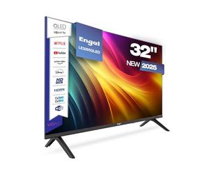 TV QLED 32 pollici HD Smart VIDAA pannello nanocristalli HDMI USB DVB-T2/S2/C PVR Time Shift audio digitale design senza cornice VESA 200x200 connessione Ethernet