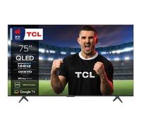 TV QLED Tcl 75P89K 189 cm 4K UHD Alluminio spazzolato - Nouvo