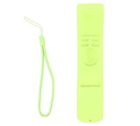 TV REMOTE CASE SILICO SULLI SULLO SCHOCK DESIGN NON SLIT DESIGN TV COPERTURA DI PROTECTIVA REMOTE MI 4S TV (Verde fluorescente)