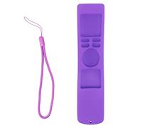 TV REMOTE CASE SILICO SULLI SULLO SCHOCK DESIGN NON SLIT DESIGN TV COPERTURA DI PROTECTIVA REMOTE MI 4S TV (Set viola)