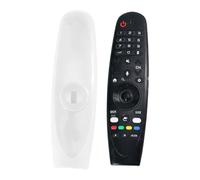 TV Remote Cover - Silicone TV Controller Protective Case | Remote Protector | Soft Silicone Thickened Anti-Drop Trasparente Jelly Color for Families Living Room Bedroom Kids Room Office Hotel Outdoor