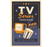 TV Series Tracker: Television Show Review Journal to Write in Summaries, Thoughts & Ratings | Watching Record Logbook for Drama Enthusiasts, Film Lovers & Avid Viewers