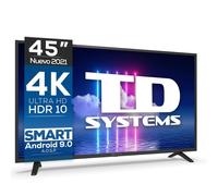 TV Smart 45 Pollici UHD 4k - Televisore Android 9.0 AOSP, 3x HDMI, 2x USB (Modello K45DLJ12US) - Nouvo