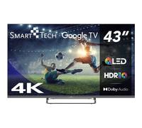 TV Smart Tech DLED 43QG02V 43" 4K UltraHD 60Hz Smart TV Google TV HDR Dolby Digital