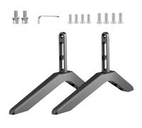 TV Stand Mount, Gambe Altezza TV In Lega Alluminio - Supporto Universale 32-65 Pollici, Base Antiscivolo, Regolazione Ottimale Per Soggiorno/Camera Da Letto