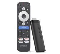 TV STICK 4K UHD LEAP NOVA X ANDROID 14 32GB MEMORIA DOLBY VISION AUDIO NERO