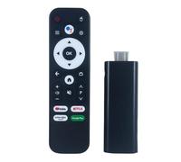 TV Stick Android Box 4K WiFi, 2.4/5G Quad Core, Media Player APP Store, Intrattenimento Streaming su TV con Telecomando Controllo Vocale, Ultra Slim