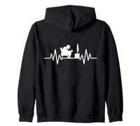 TV-Streaming Cardiogram TV-Serie Internet TV-Streamer Felpa con Cappuccio