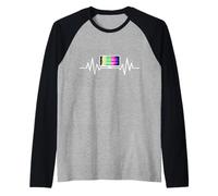 TV-Streaming Cardiogram TV TV-Serie Internet TV-Streamer Maglia con Maniche Raglan