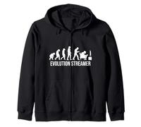 TV-Streaming Evolution Movie TV-Serie Internet TV-Streamer Felpa con Cappuccio