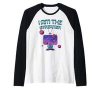 TV-Streaming Serie di Film Video Internet TV-Streamer Maglia con Maniche Raglan