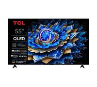 TCL 55T69C 55” QLED 60HZ 4K HDR, Google TV, Smart TV (Dolby Vision & Atmos, Game Master, Motion clarity, compatibile con Google Assistant & Alexa), 2025