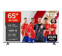 TV TCL LED 65V6C 65" 4K UltraHD 60Hz Smart TV Google TV Dolby Vision HDR10+ Metallic