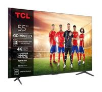 T 6K Serie Smart TV QD-MiniLED 4K 55'' 55C6K, 144Hz, audio Onkyo 2.1, Dolby Vision IQ & Atmos, Google TV Tcl