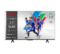 TV TCL QLED 43T69C 43" 4K Ultra HD 60Hz Smart TV Google TV Dolby Vision HDR10+