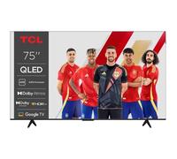 TV TCL QLED 75P7K 75" 4K UltraHD 60Hz Smart TV Google TV HDR10 Dolby Vision Dolby Atmos