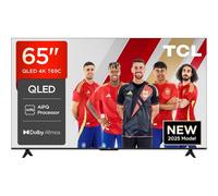 TCL 65T69C 65” QLED 60HZ 4K HDR, Google TV, Smart TV(Dolby Vision & Atmos, Game Master, Motion clarity, compatibile con Google Assistant & Alexa), 2025