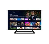 Smart TV TELE System 32" TS32FL SMG14 Android TV 12V DC / 220V AC. Chromecast Built-in. Certificato tivùsat HD. Google Assistant