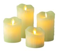 TV unser Original, Set di candele profumate a LED, 4 pz., profumo: Mela