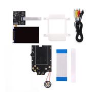 TV Version V5 OSD RIPS LCD Screen Kit &Pre-Cut Case For Game Boy GBO/DMG New