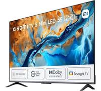 Xiaomi TV S Mini LED 55 2025 139,7 cm (55") 4K Ultra HD Smart TV Wi-Fi Nero 1200 cd/m²