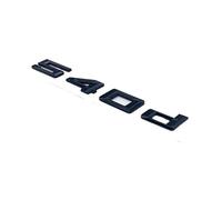 TVAAGHBCBR Numeri Lettere 520d 523d 525d 530d 535d 540d Emblema ABS Compatibile for BMW Serie 5E39 E60 E61 F10 F11 G30 Adesivo for Logo for Bagagliaio di un'auto(Glossy Black 540d)