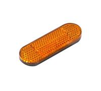 TVAAGHBCBR Riflettore Tubo di Sicurezza Anteriore, ABS Stampato, Scooter Elettrico Tubo Anteriore Compatibile for Xiaomi Compatibile for Mi 1S PRO Pro2 M365(Yellow)