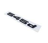 TVAAGHBCBR Vecchio Numero Lettere Nero Lucido 520d 525d 528d 530d 535d 540d Adesivo Emblema Compatibile for BMW Serie 5 E39 E60 E61 F07 F10 F11 G30 G31(545d)