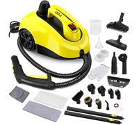 TVD Steam Cleaner, Heavy Duty Canister Steamer with 26 Accessories, Steam Mop with 5M Extra-Long Power Cord for Home Floor Cleaning, Grout, Upholstery, Car Detailing