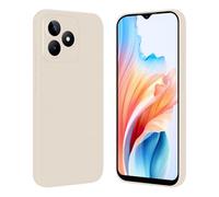 Tveinan Cover per Realme C53 / Realme C51 / Realme Note 50 Case, Custodia Silicone Premium, Protezione Completa in Sottile Silicone Opaco TPU Morbida Cover Antiurto per Realme C53 / C51, Beige
