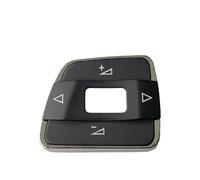 TVGFBHBD Accessori Auto Compatibile con per Passat B7 2011 2012 2013 2014 2015 Coperchio del Pulsante di Controllo Dell'interruttore del Volante Multifunzionale per Auto OE: 3C8959537(Plusminus-Left)
