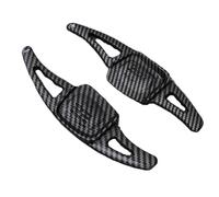 TVGFBHBD estendono Palette Volante Compatibile con per Golf MK8 per Polo per GTI per GTD per GTE per Jetta Gli 2022 2023 Auto Volante Shift Paddle Extension Comandi Parti(Carbon Black)