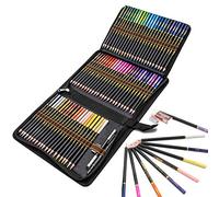TVGO Matite Colorate Professionali da Disegno, Astuccio con zip da 72 matite colorate - Serie di matite con mina morbida, Ideali per Colorazione Adulti, Artisti e Bambini