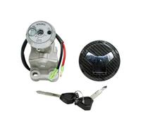 TVGOPBGF Compatibile con Yamaha per N-max155 Moto Interruttore Accensione Coperchio Serbatoio Carburante Blocco Gruppo con Chiave Bloccaggio Tappo Serbatoio Gancio Motore Accessori