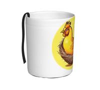 TVGPYBXF Bird's Nest Golden Chicken Car Trash Can - A prova di perdite, inodore, consente di viaggiare puliti e igienici.