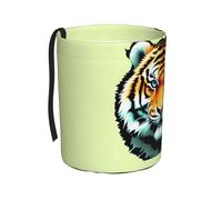 TVGPYBXF Little Fat Tiger Head - Pattumiera per auto, a prova di perdite, inodore, consente di viaggiare puliti e igienici.