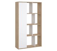 Tvilum MAZE Libreria Jackson hickory e White (90 x 160 h cm) Mobile KIT